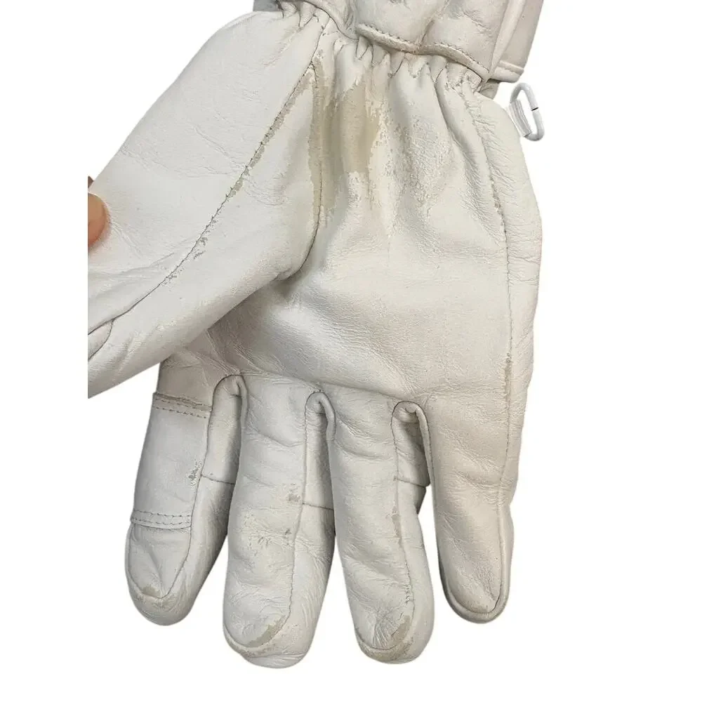 Whitespace Leather Riding Gloves Insulated Ski Snowboarding Retro Winter S